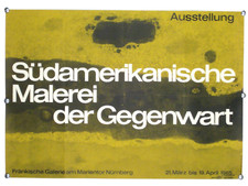 Ausstellungs Künster Plakat