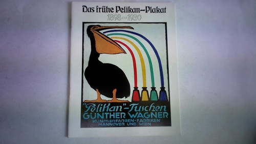 Das frühe pelikan plakat 1898 - frühe, pelikan-plakat