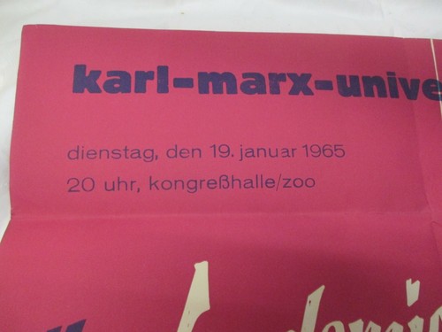 1965 plakat leipzig - , iii