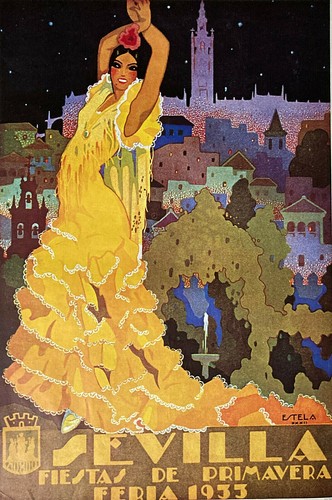 Plakat sevilla tanzen - plakat,