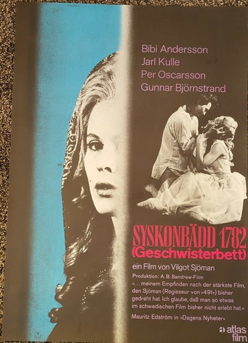 Poster filmplakat syskonbäd - filmplakat,