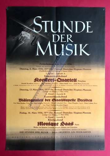 Original ddr plakat - original, format