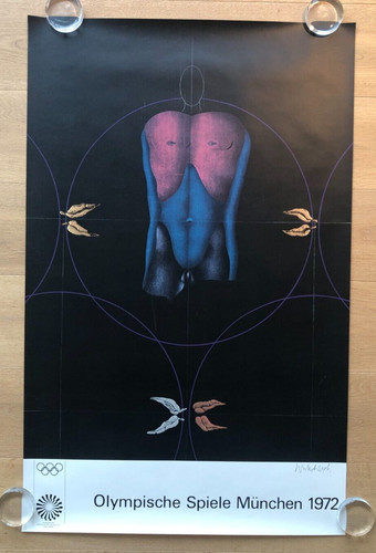 Poster plakat olympiade - poster,