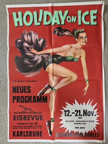 Orig plakat 1959 holiday - holiday, on