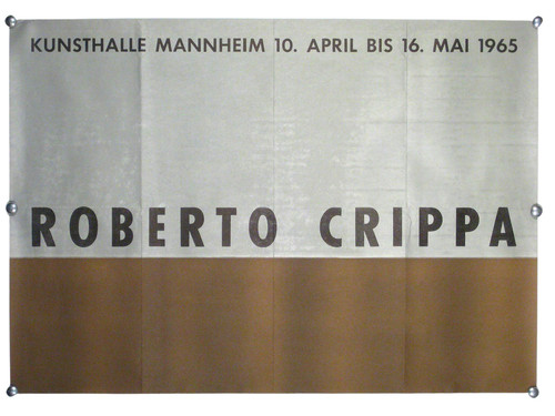 Ausstellungs plakat roberto - ausstellungs, "