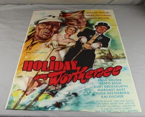 Altes filmplakat holiday - filmplakat, am