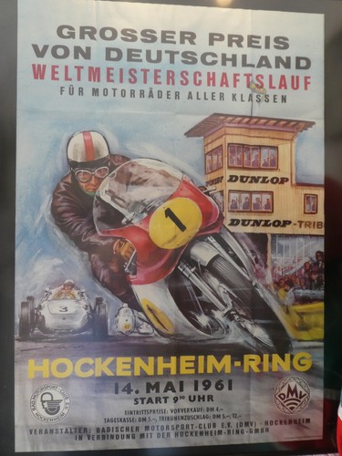 Plakat hockenheim ring - hockenheim,