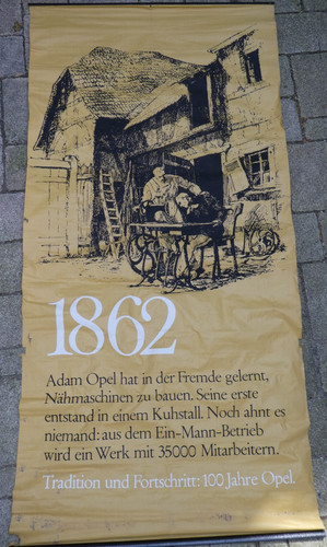 Original banner rolle - original, 1962